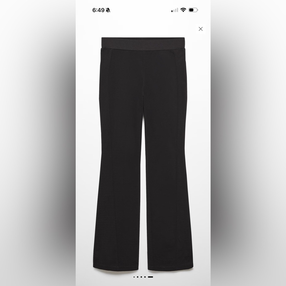 Mango High-Waist Straight Trousers
